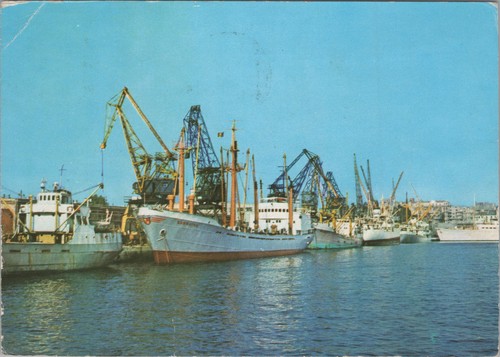 Ansichtskarte constanta hafen - ansichtskarte,