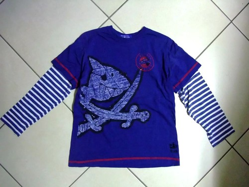 Käpt sharky shirt langarm - shirt,