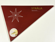 IKEA Strala Stern Leuchtschirm Gold Leuchtstern Schirm 70cm 905.322.21 NEU OVP