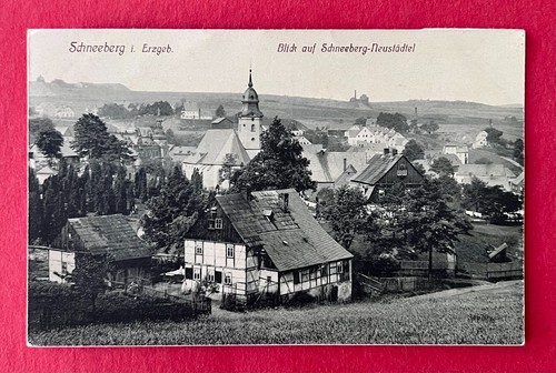 Schneeberg erzgebirge um - ak, im