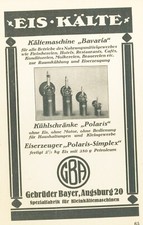 " Kältemaschine BAVARIA /