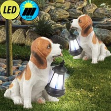 Solarleuchte Hund Solarlampe