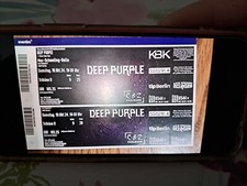 KONZERTKARTEN FÜR DEEP PURPLE