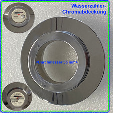 Chrom-Blende für?Unterputz-Wasserzähler?Rosette & Blende Chromabdeckung??uni