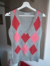 Pullunder Rautenmuster