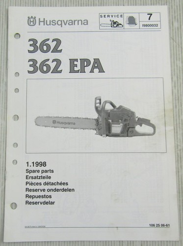 Husqvarna 362 epa kettensäge - husqvarna,