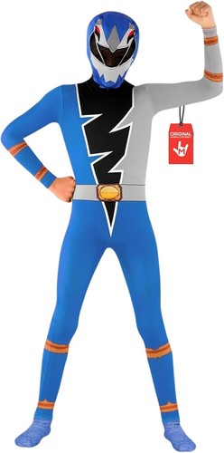 Blau power rangers kostüm - blau,