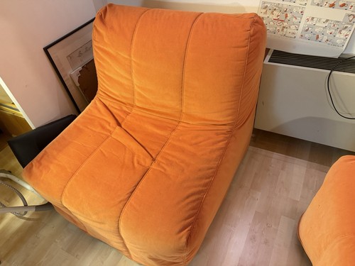 Oranger schlaf sessel ohne - sessel,