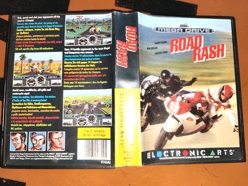 Sega mega drive road rash - sega,