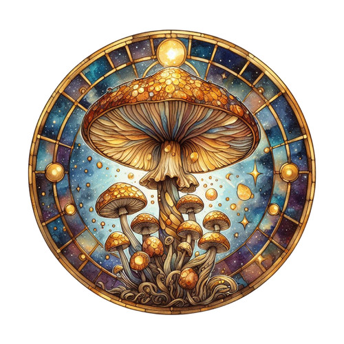 Xxl 30x30 car sticker mushroom - xxl,