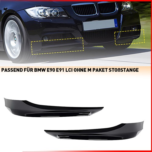 Paar front splitter lippe abs - paar,