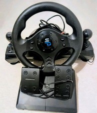 Rennlenkrad mit 2 Pedalen