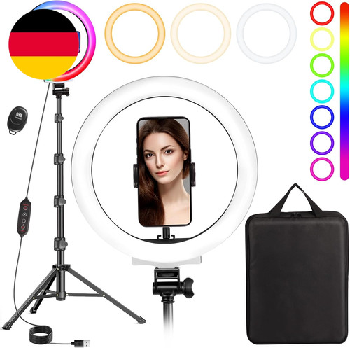 Ringlicht mit stativ zoll - stativ, 10