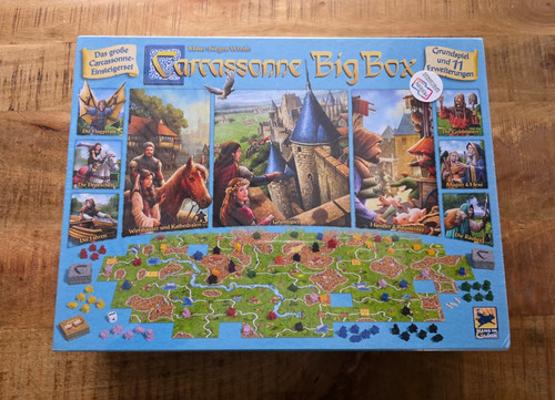 Carcassonne big box hans - carcassonne, im