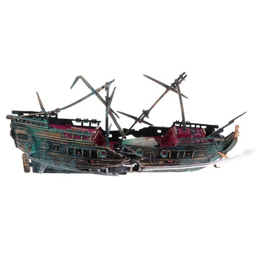 Aquarium ornament wrack boot - aquarium,