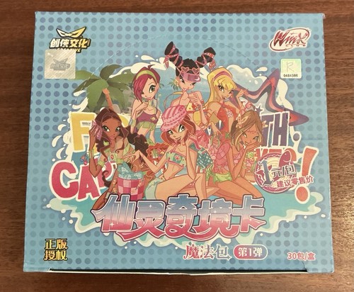 Winx club sammelkarten - sammelkarten, display