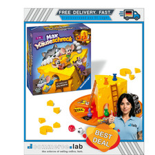 Ravensburger Kinderspiele 24562 - Max Mäuseschreck - Würfelspiel für 2 bis 4 ...