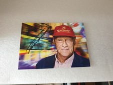Niki Lauda Karte 10x15 Orginal Signiert 58