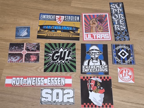 Aufkleber sticker mix fans - aufkleber,