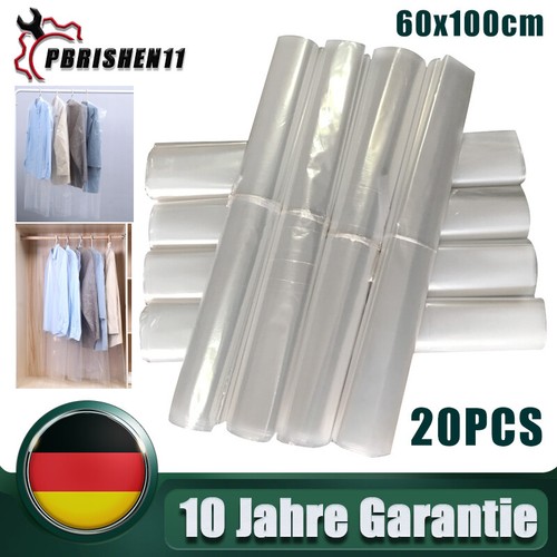 20pcs transparent anzugtasche - transparent,