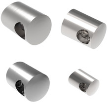 Edelstahl Stabhalter