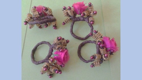 Serviettenringe rosen - rosen, /