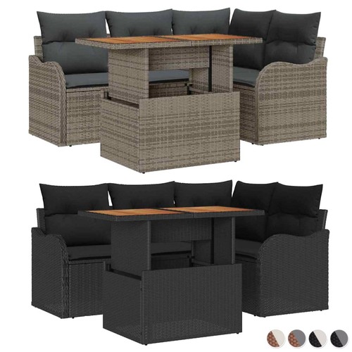 Tlg garten sofa set mit - 5-tlg, garten-sofa-set