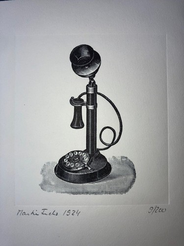 Original radierung 1924 martin - radierung,