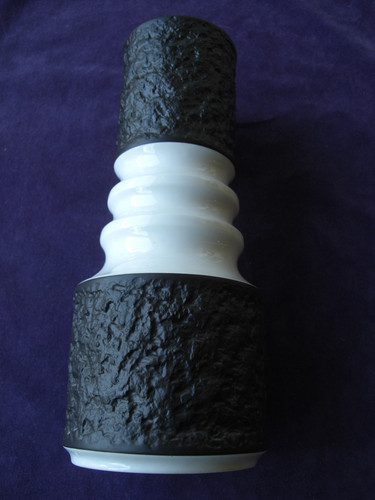 *Vintage*Vase*Schwarz/Weiß*Ro