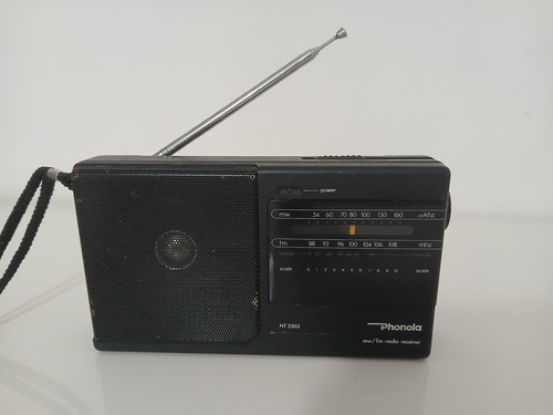 Vintage tragbares radio - vintage,