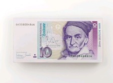 10 DM Carl Friedrich Gauß - Deutsche Bundesbank 1993  gute Erhaltung 