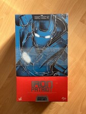 Hot Toys Iron Patriot Diecast / Iron Man 3, 1/6 Scale (Gebraucht) Detail lesen!