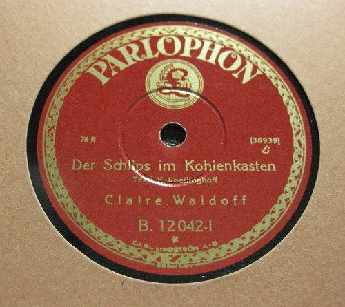 Claire waldoff der - waldoff,