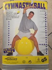 Gymnastikball 75cm Fitnessball