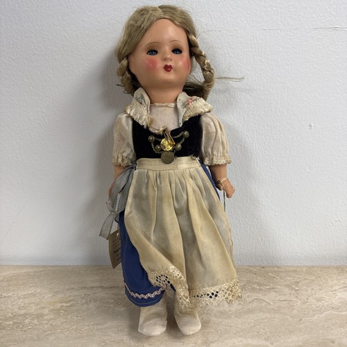 Antique german doll - german, 13”