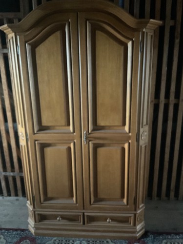 Schrank holz massiv - schrank,