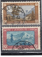 Schweiz 1929 - Pro Juventute - gestempelt