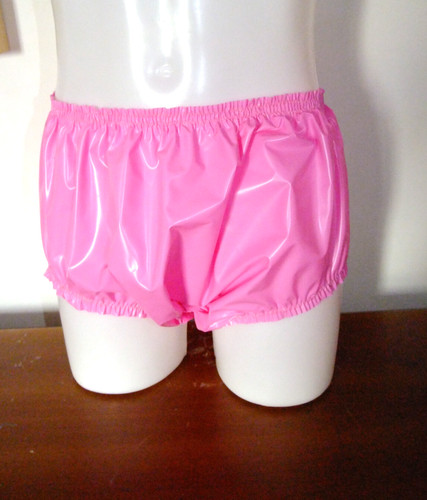 Rosa pvc höschen sissy - pvc,