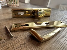 Schutzbeschlag Schlössmetall Messing Haustür Türbeschlag