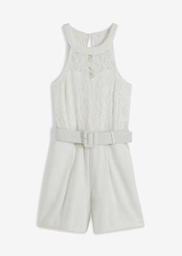 Jumpsuit mit spitze 36 38 - spitze, gr.