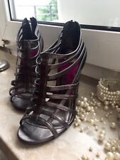 Extrem tolle Peeptoe-Ankle-Boots von Miss Sixty Limit ed. Gr. 35-36