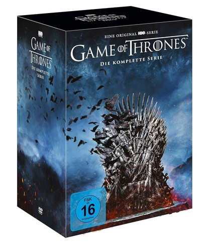 Dvd box game thrones die - of,