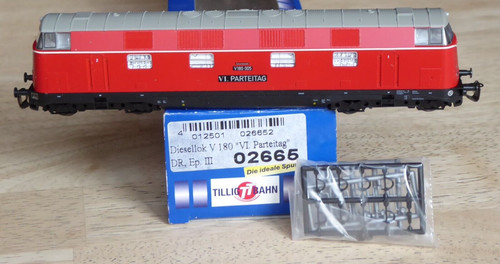 Tillig 02665 diesellok - tt,