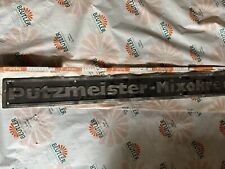 Putzmeister Mixokret Schild 