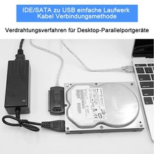 NEU USB auf IDE + SATA Adapter
