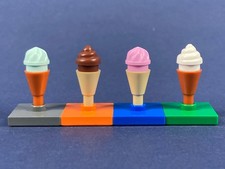 LEGO® 4x Eis Tüte Waffel