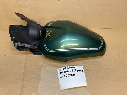 Super soco 2018 front - front, tank