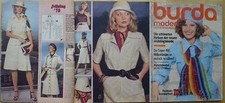Burda Moden 75/02 Febr 1975 Umstandsmode Safari Häkelblüten 70er Modezeitschrift