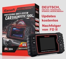 iCarsoft US V2.0 Diagnosegerät für Ford Jeep OBD Diagnose & Service Rückstellung