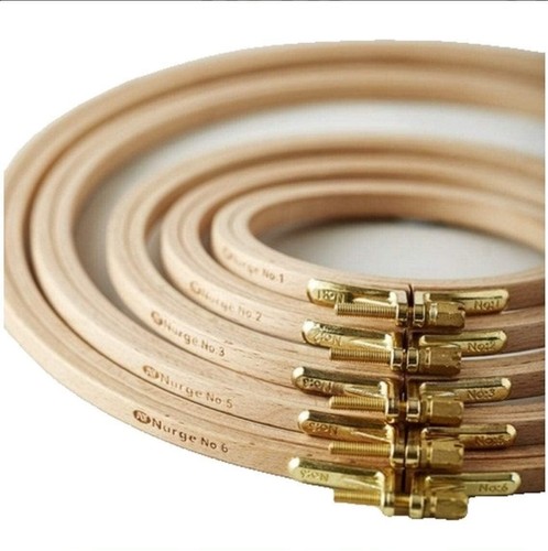 Stickrahmen holz buche rund - buche,